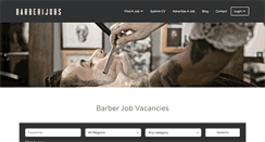 Desktop Screenshot of barberjobs.co.uk