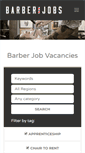 Mobile Screenshot of barberjobs.co.uk